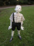 Blanckart tape sculpture after Diane Arbus