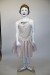 Blanckart tape sculpture after Richard Avedon