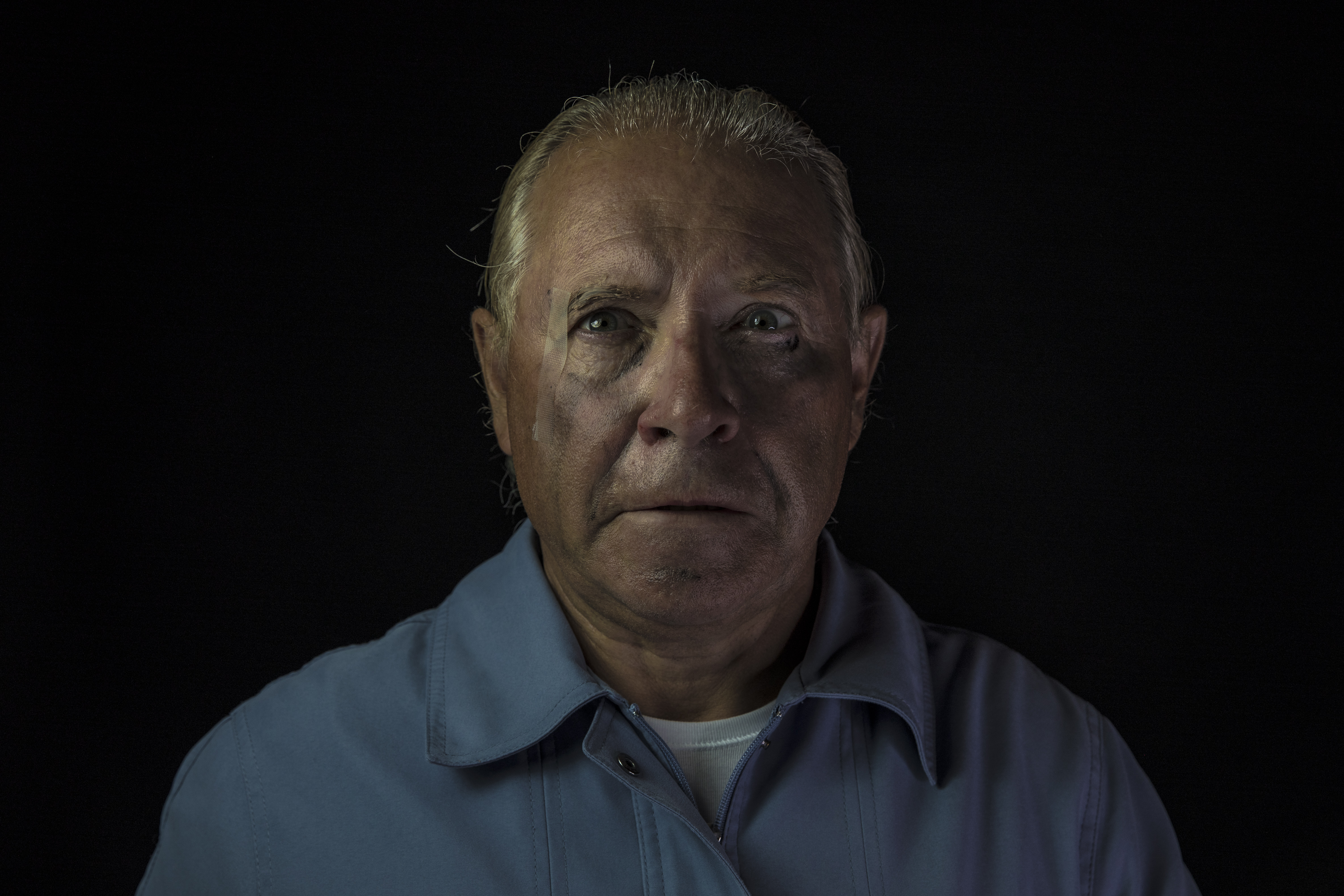 Blanckart selportrait as Anthony Hopkins
