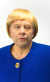 Blanckart selfportrait as Angela Merkel