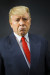 Blanckart selportrait as Donald Trump