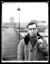 Blanckart selportrait as Jean-Paul Sartre