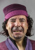Blanckart selportrait as Khadafi